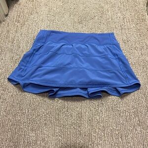 Lululemon tennis skirt in indigo size 4